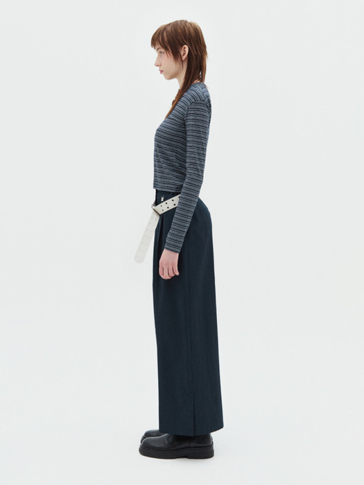 WIDE PANORAMA TROUSER IN NAVY