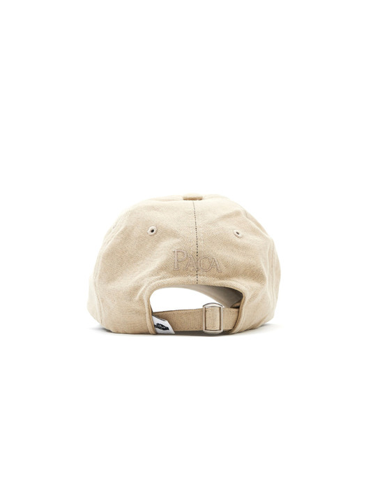 [PACA] Hand sign ball cap_Beige