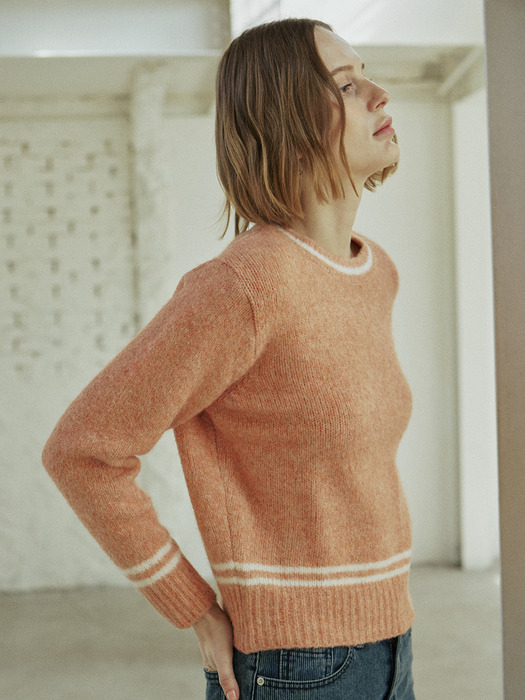 LAMA COLOR KNIT_ORANGE