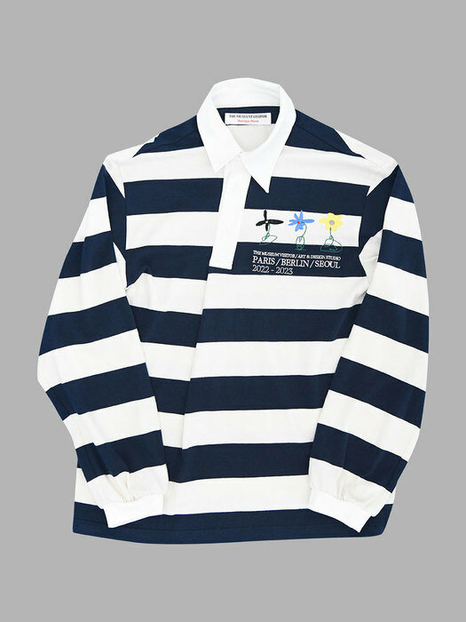 더뮤지엄비지터]PARIS / BERLIN / SEOUL PK LONG SLEEVE(STRIPE)