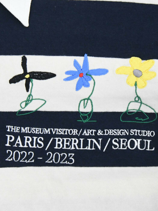 더뮤지엄비지터]PARIS / BERLIN / SEOUL PK LONG SLEEVE(STRIPE)
