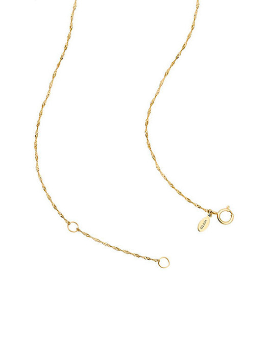 [14k gold] Un.k.01 / tordu necklace