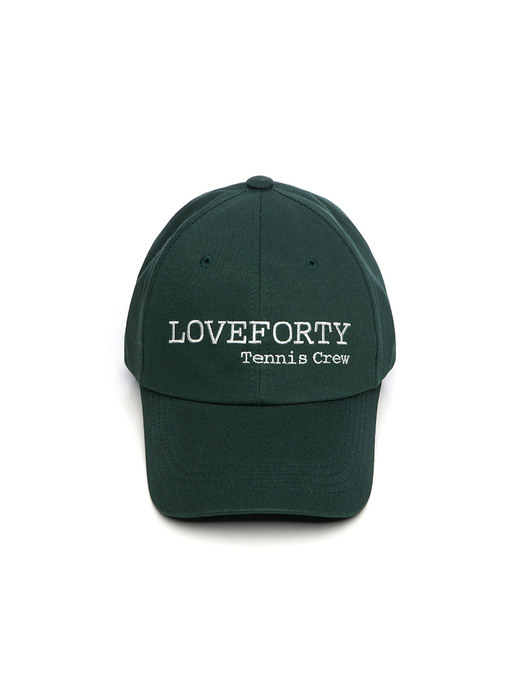 LOVEFORTY TENNIS CREW CAP GREEN