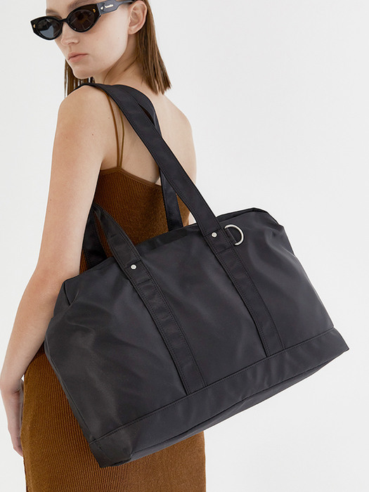 NYLON DAILY BOSTON BAG (B002_BLACK)