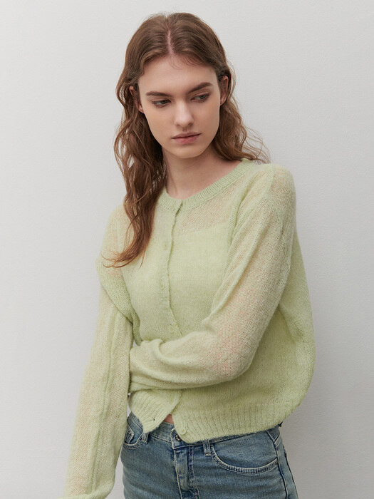 BOUCLE CARDIGAN 3COLOR