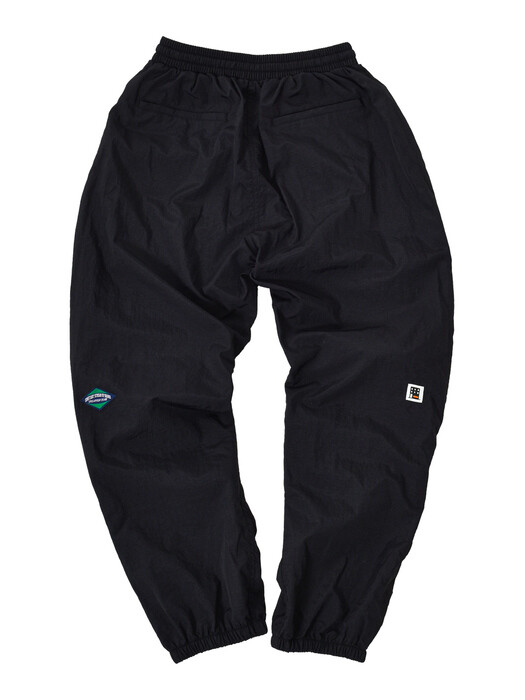 SCREW UP ZIPPER JOGGER PANTS (BLACK)