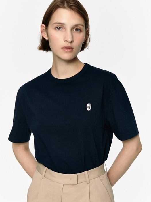 standard wappen t-shirt - navy