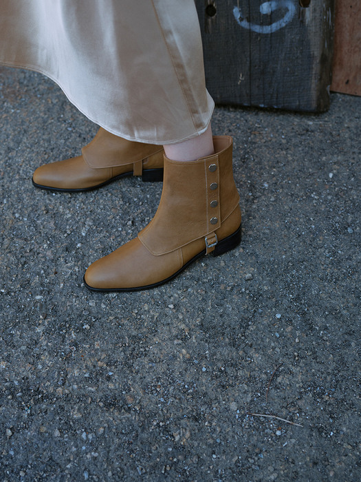 VIGO low boots_amber brown