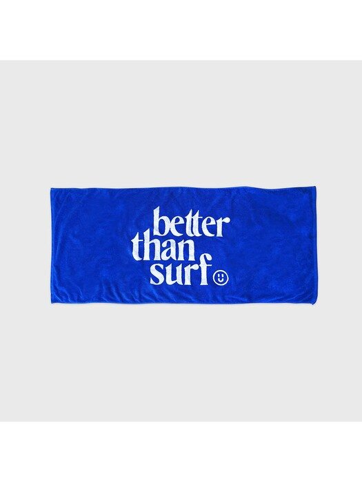 BETTER THAN SURF LOGO BEACH TOWEL
