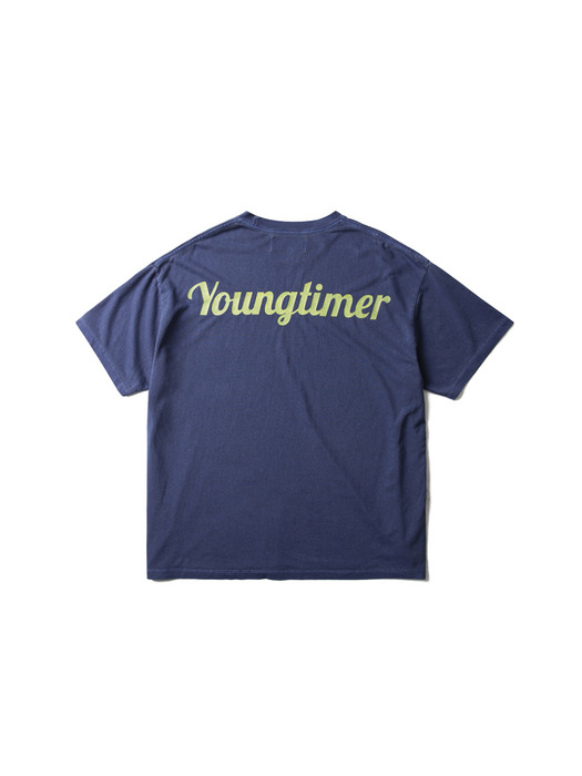 YOUNGTIMER HALF SLEEVES T SHIRTS Navy