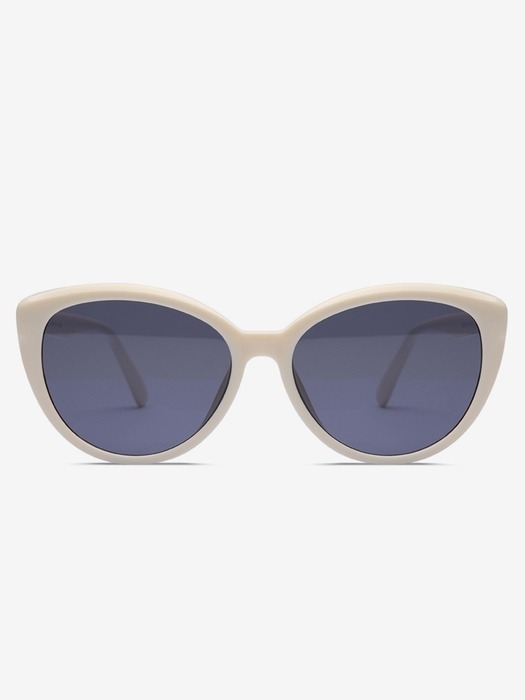 LUKA RT 4034 C3 Ivory cateyes sunglasses