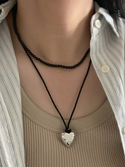 Rope Heart Necklace_NC259