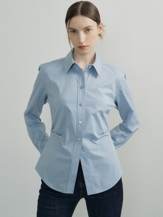 HOURGLASS SPAN SHIRT_2COLOR