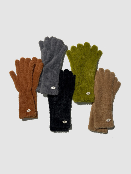 DS. ANGORA FINGERHOLE GLOVE - 5 COLOR