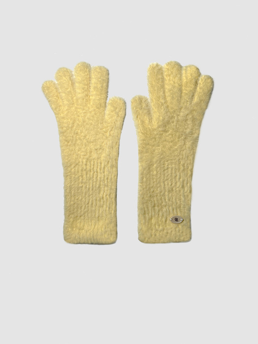 DS. ANGORA FINGERHOLE GLOVE - 5 COLOR