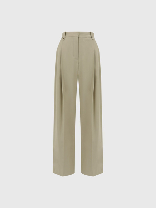 알마 투 턱 와이드 팬츠 / ALMA TWO TUCK WIDE PANTS_3colors