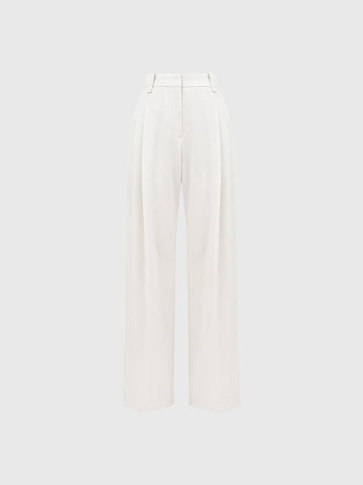 알마 투 턱 와이드 팬츠 / ALMA TWO TUCK WIDE PANTS_3colors