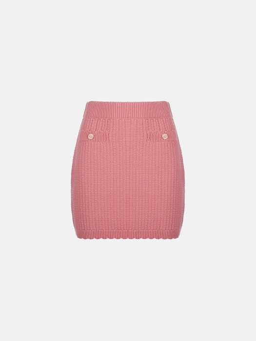 Wave Basic Knit Skirt_2color / M241CS3571