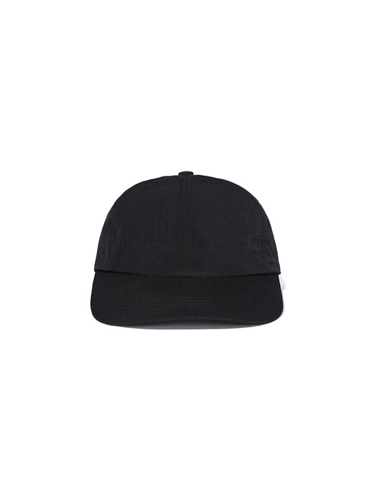 NYLON BASIC BALL CAP-BLACK