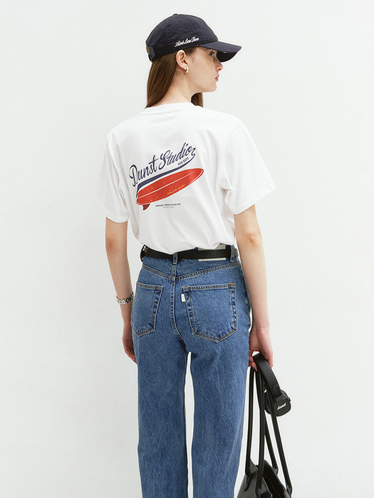 UNISEX SUMMER HOLIDAY T-SHIRT OFF WHITE_UDTS4B133OW