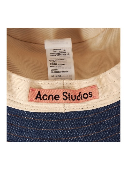 Acne Studios 아크네 스튜디오 데님 버킷햇 벙거지 모자 C40297 135(남여공용)