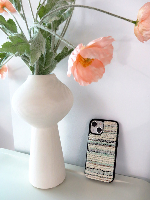 TEXTILE PHONE CASE [MINT]