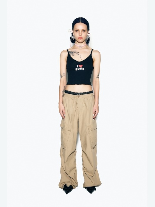 PARACHUTE CARGO PANTS BEIGE