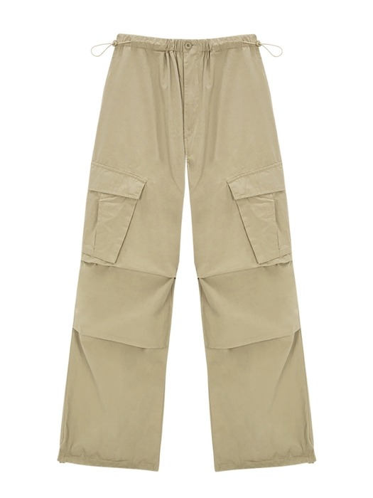 PARACHUTE CARGO PANTS BEIGE