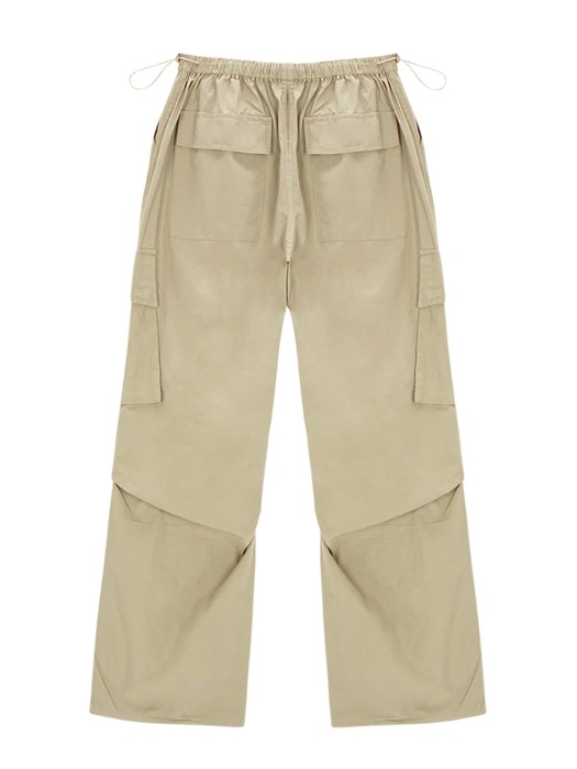 PARACHUTE CARGO PANTS BEIGE