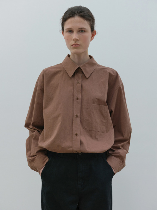 vintage box shirt (terracotta)