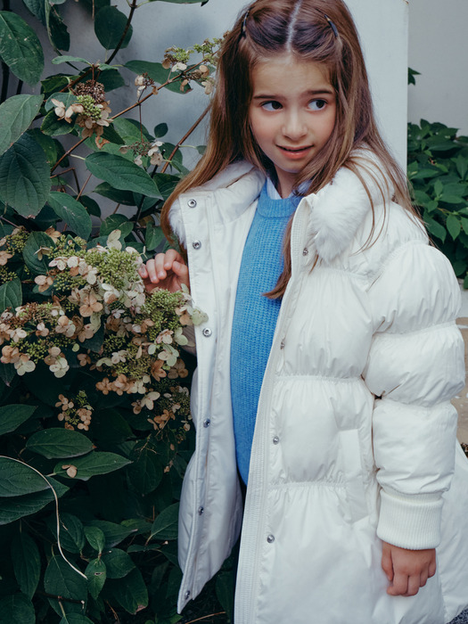 [KIDS] Shirring Down Jacket