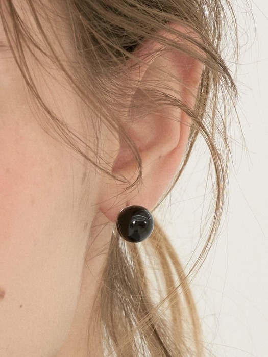 SIMPLE BALL STUD EARRING #0033