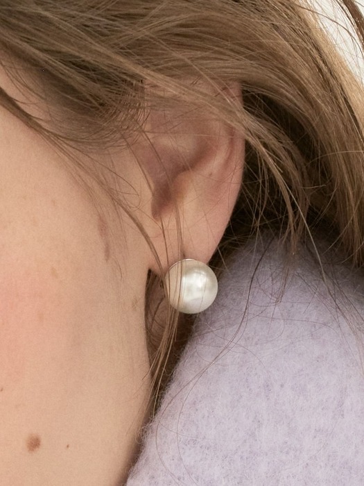 SIMPLE BALL STUD EARRING #0033