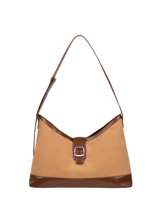 veil bag - suede chestnut