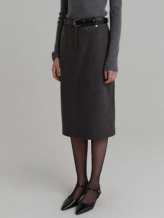 [단독][NEW 컬러 추가] 릴리 에이치라인 미디 스커트 / LILY H-LINE MIDI SKIRT_3colors