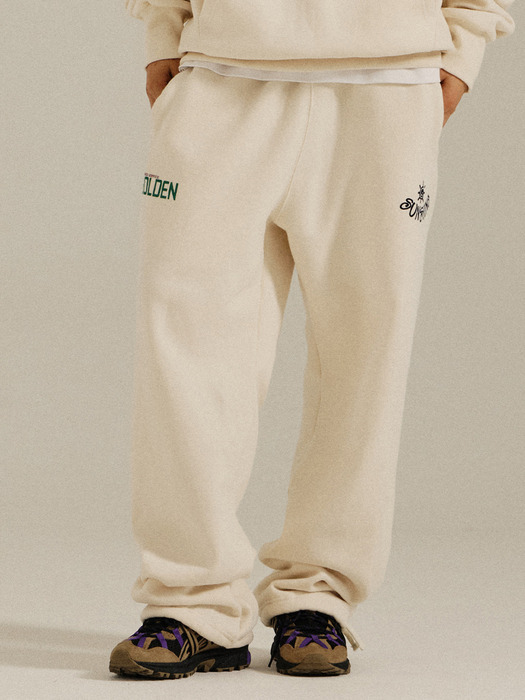 SunShine String Sweatpants Cream