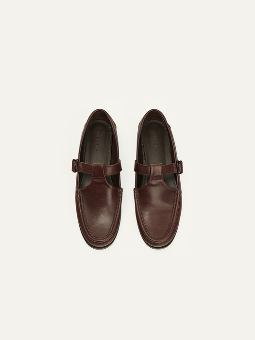 Urban T-strap Loafer Cocoa