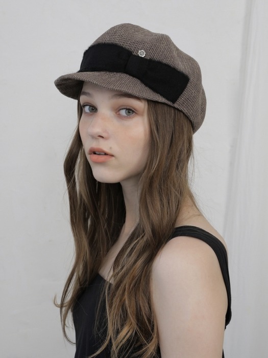 Formed casquette - Brown