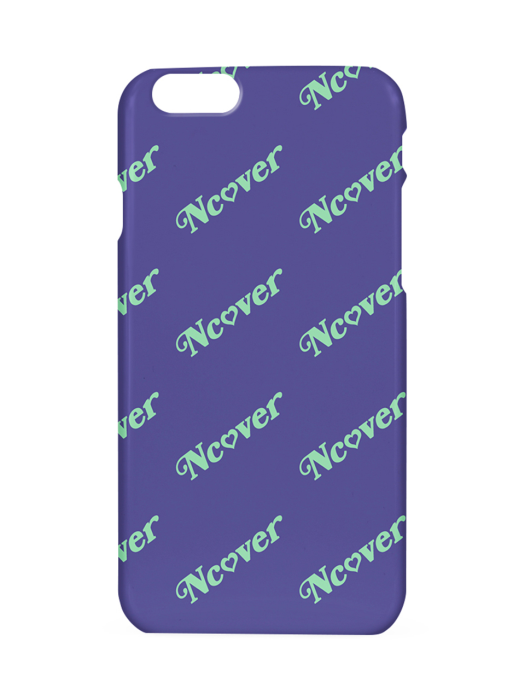 Diagonal logo case-purple