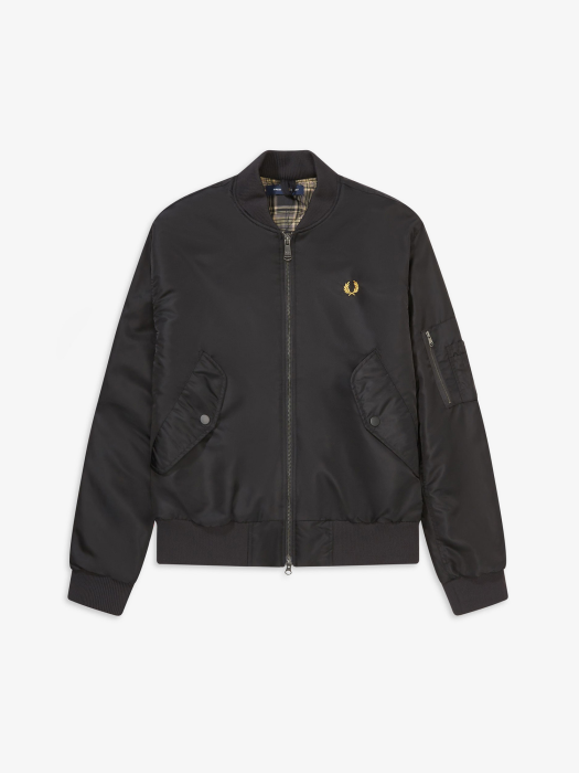 Fred perry hotsell quilted bomber jacket