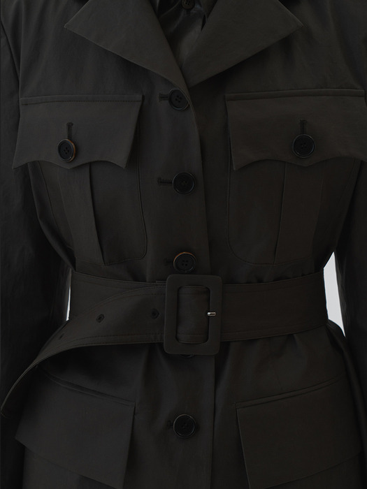 Military detailed jacket