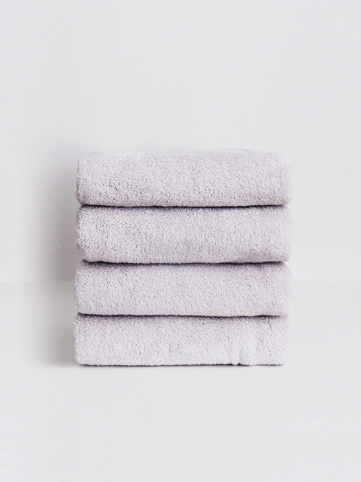 som towel cotton blossom - Silver gray, 50x95cm