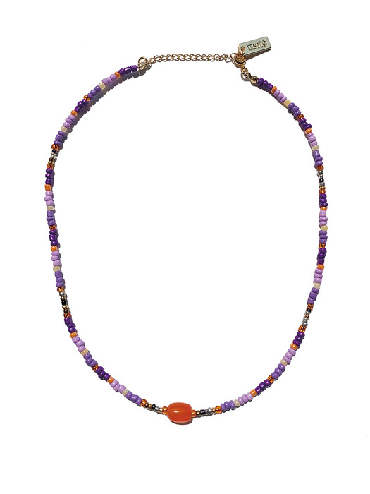 Shape of Purple Necklace