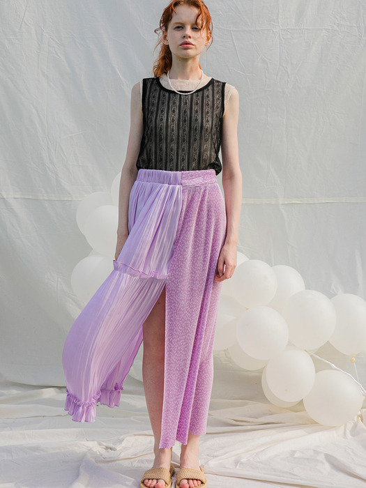 Two-Way Styling Skirt_Purple