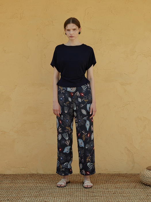 LEO PRINT PANTS NY