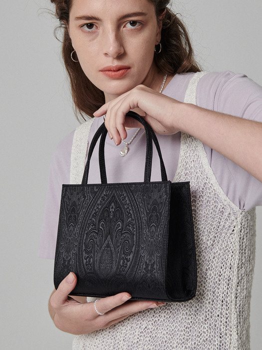 Jacquard Mini Tote Bag