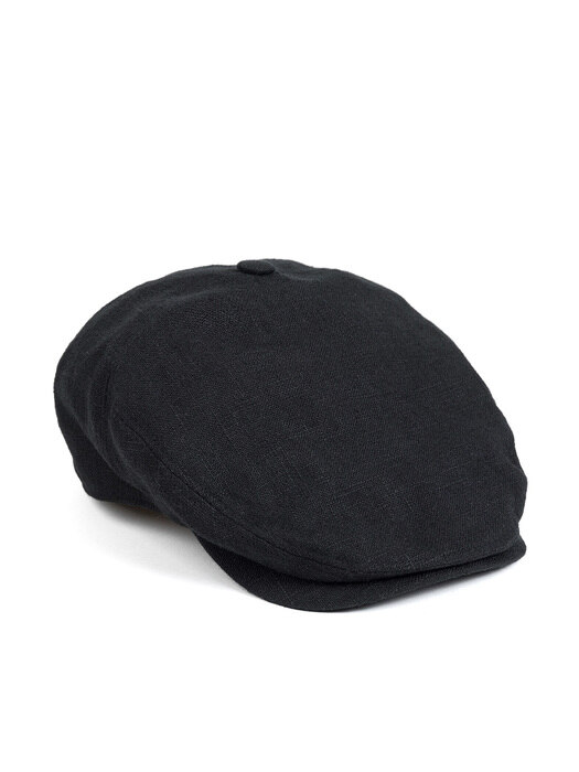 BS LINEN HUNTING CAP (black)