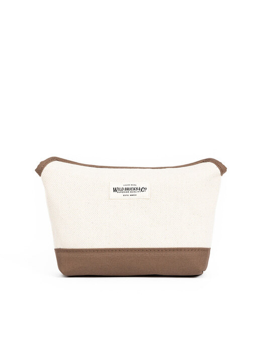HEAVY CANVAS MAGNET POUCH (beige)