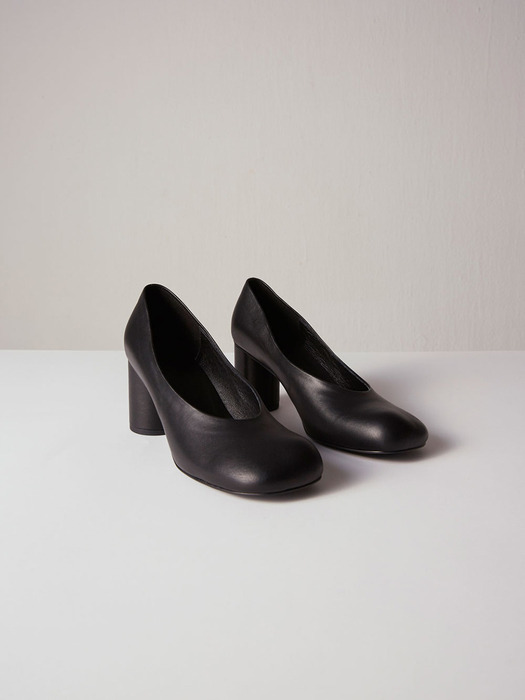 Luna Pumps Leather Black