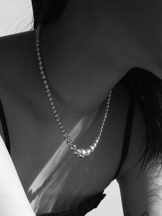 Paola Ball Necklace (silver925)